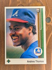 1989 Upper Deck Basebal Card Singles - Mix & Match cards to save up to 40% off!