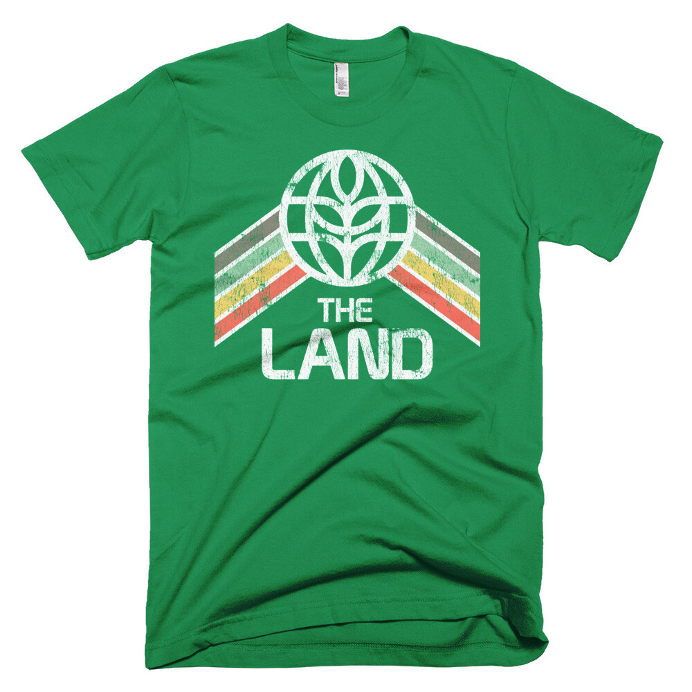 EPCOT Center Green Land Shirt Vintage Style Walt Disney