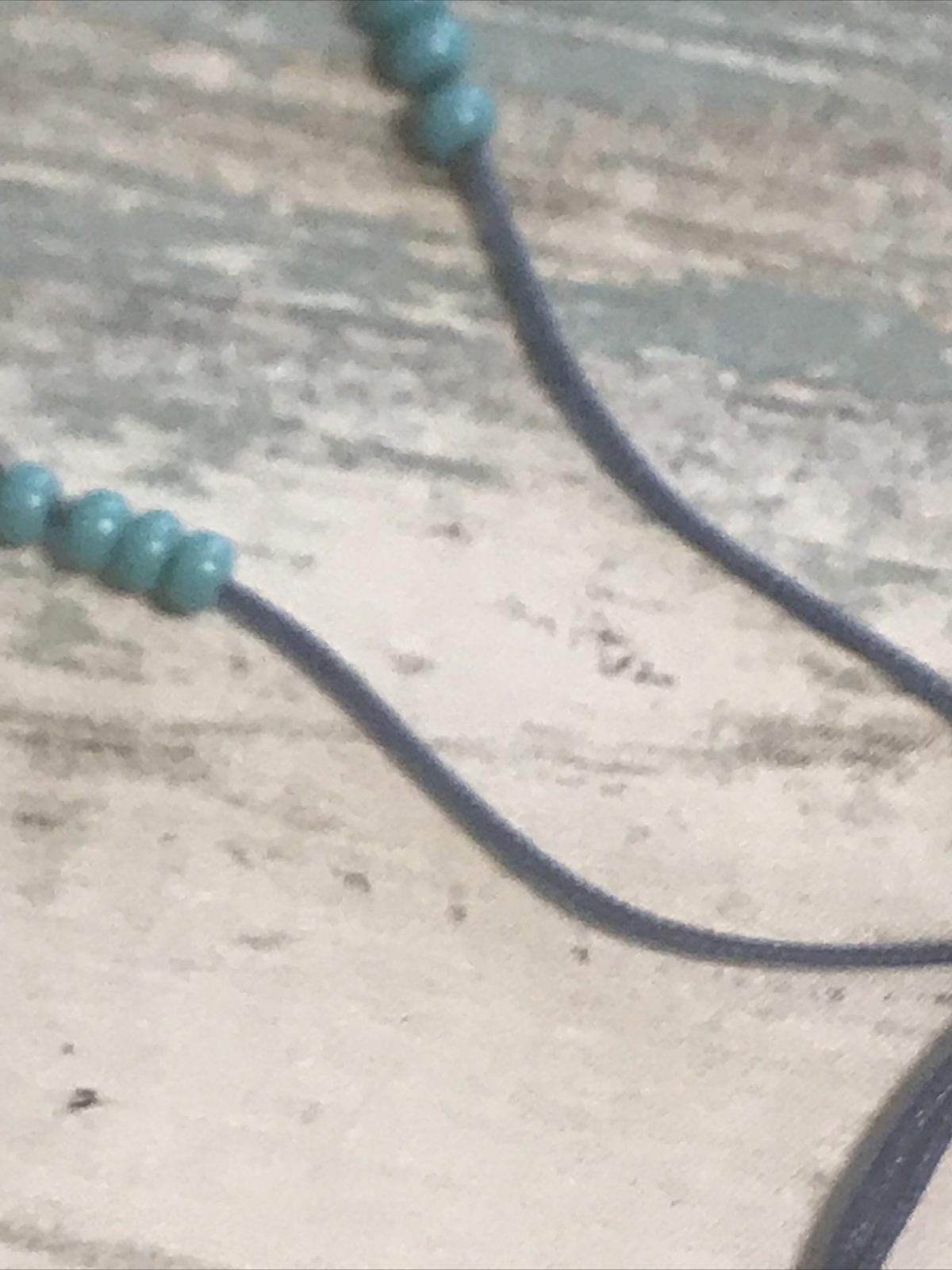 Sterling Silver Believe Blue String Bracelet  Kat… - image 7