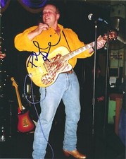 Phil Alvin signed 8x10 color photo
