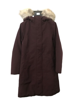 Women's Faux Fur Lined Parka Coat Waterproof Hooded Ex High Street