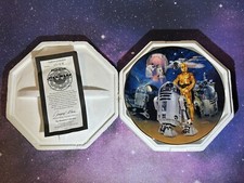 Star Wars 1999 Hamilton Collection Heroes And Villains Plate R2-D2