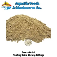Brine Shrimp Freeze Dried Siftings, Ideal for you DIY Fish Food Makers