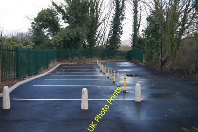 Photo 6x4 Wasteland put to good use Basingstoke Residents parking behind  c2015