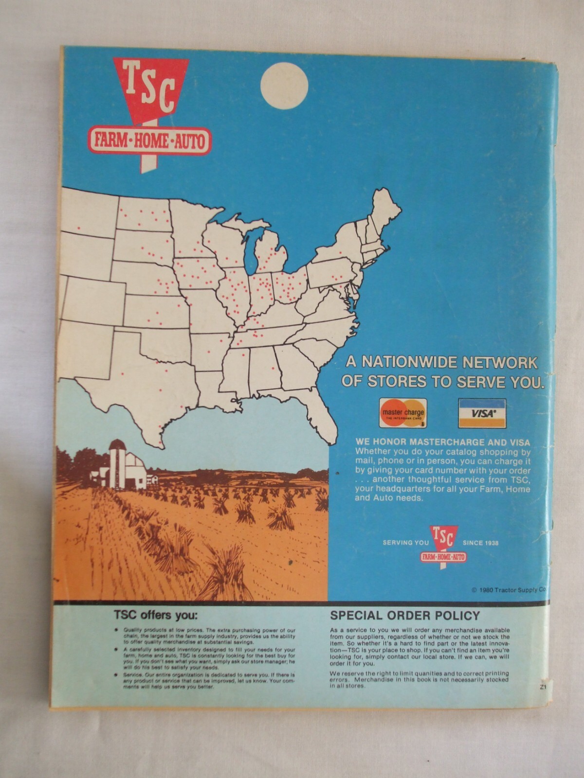 TSC 1980 Tractor Supply Blue Book from Home & Auto Catalog eBay