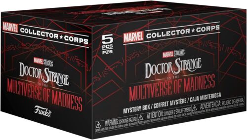 New FUNKO Doctor Strange SUBSCRIPTION BOX w/ 2XL Shirt 2 Pops 1 Pin 1 Decal NIB