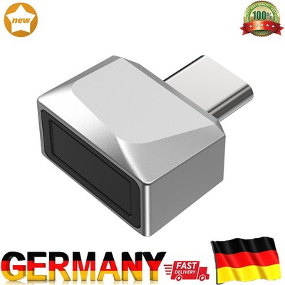 USB Fingerprint Key Reader Portable Security Key Windows Hello U2F Reader