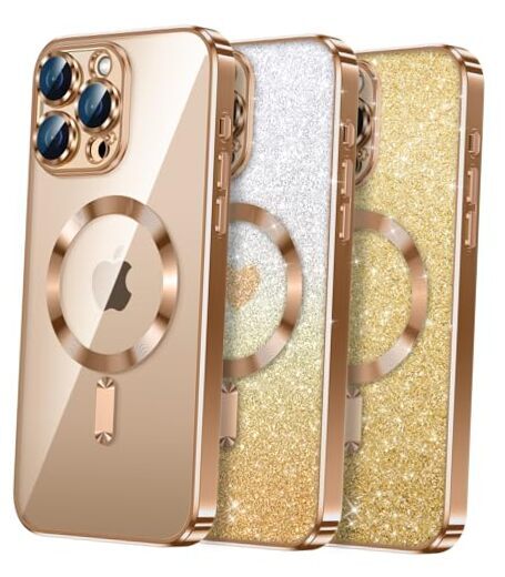 for Case with 1X Screen Protector, [Seamless Work with iPhone 16 Pro Max Desert