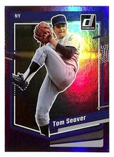 2023 Donruss Baseball Base Holo Purple #190 Tom Seaver - New York Mets
