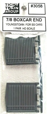 HO Scale Tichy Train Group 3058 7/8 Pattern Box Car Ends 1 Pr | eBay