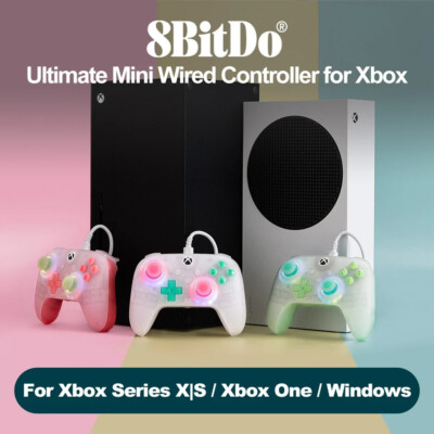 8BitDo Ultimate Mini Wired Controller Gamepad for Xbox Series X S, Xbox One, PC