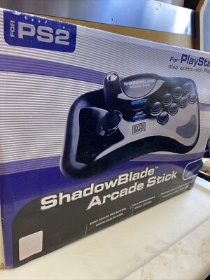 InterAct Shadow Blade Arcade Stick I-22105 for Sony PlayStation 2