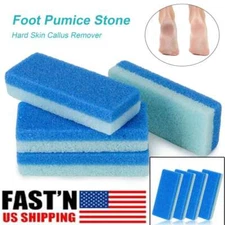 4/8 PACK Maryton Foot Pumice Stone for Feet Hard Skin Callus Remover Scrubber