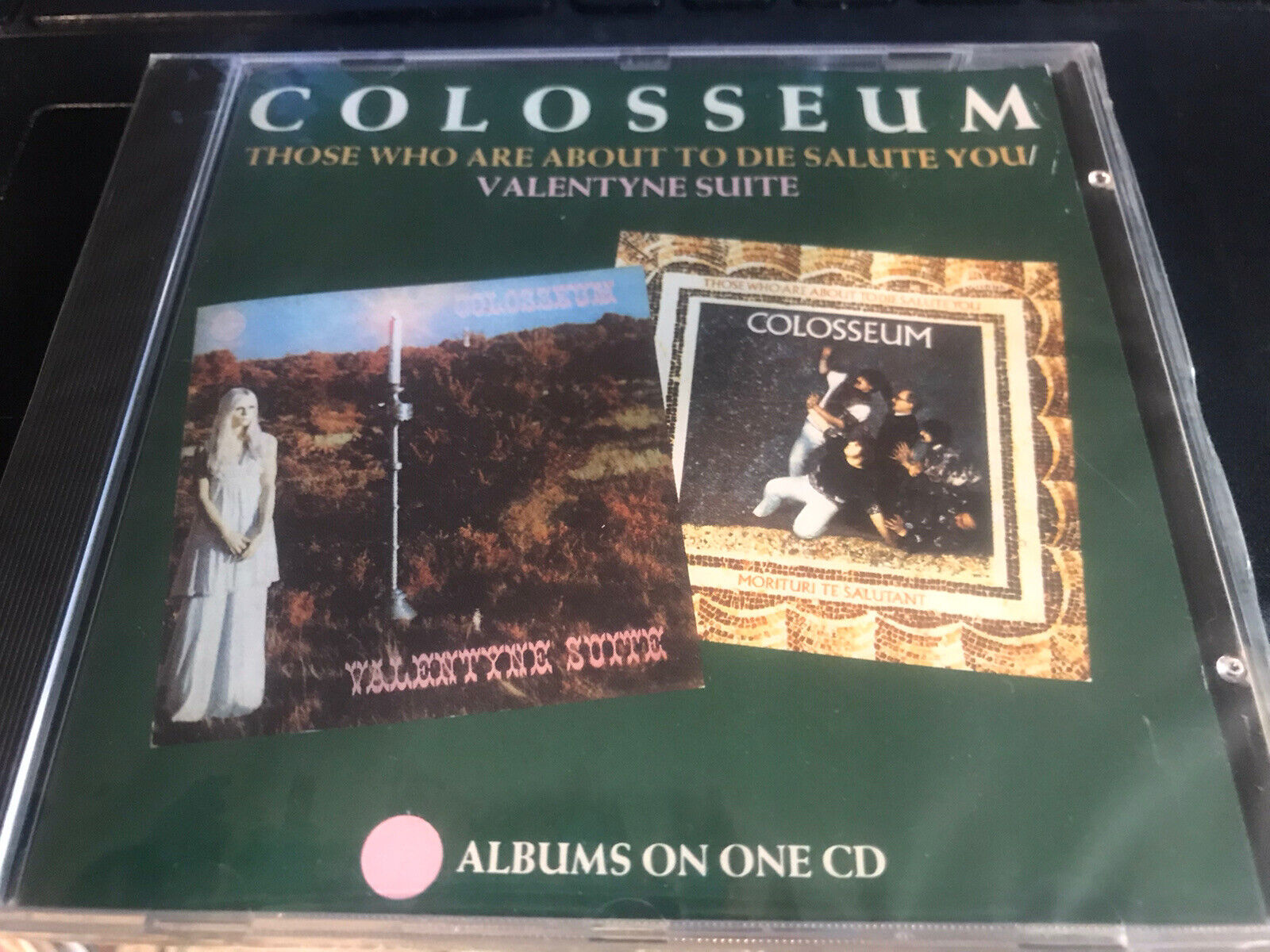 Colosseum "Those Who Are About To Die/Valentyne Suite" 2-on-1 IMPORT cd SEALED
