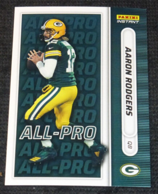 2021 Panini Instant All Pro #d/212 ~ Aaron Rodgers AP1 Green Bay Packers