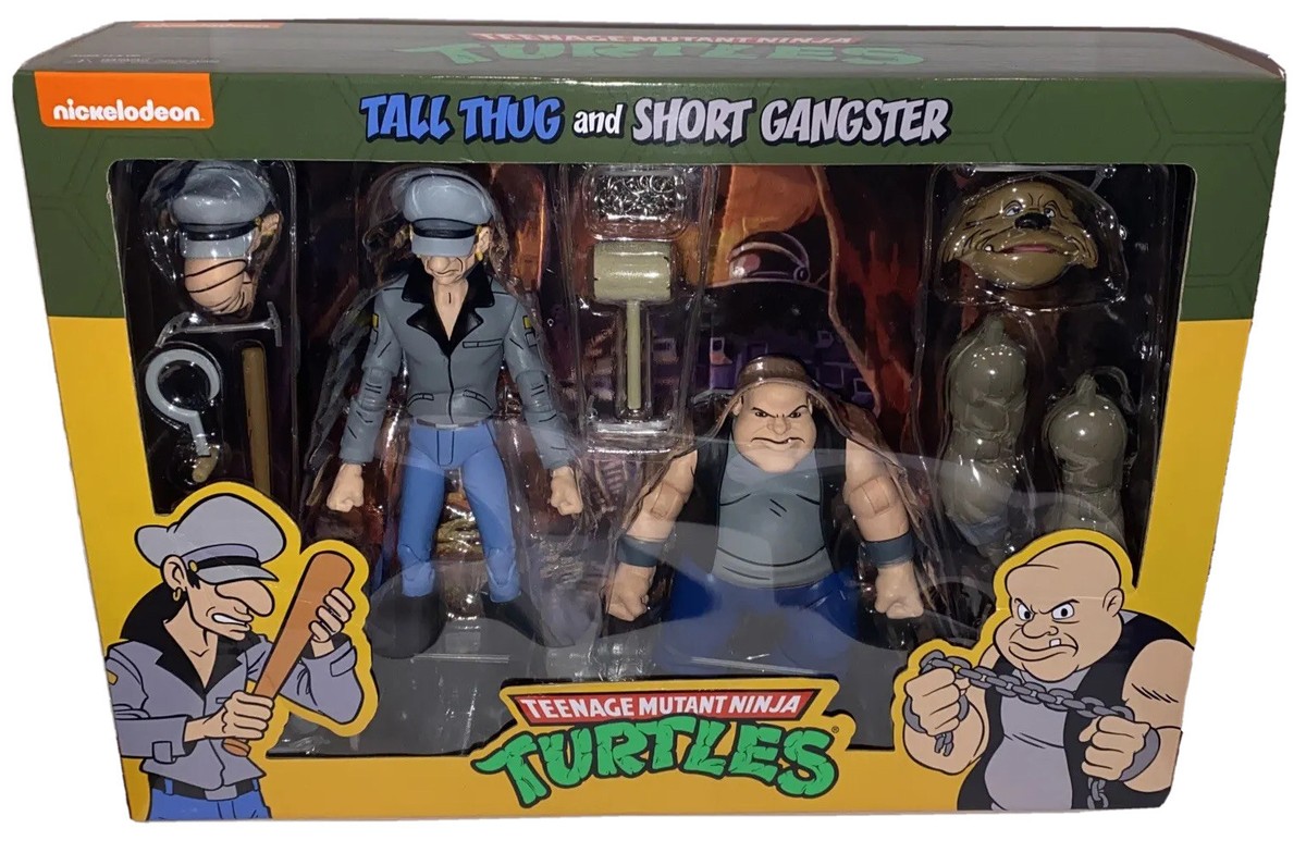 NECA TMNT Tall Thug & Short Gangster Dopey Haulathon Target