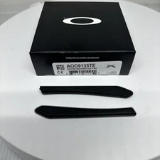 AUTHENTIC OAKLEY JUPITER SQUARED EAR SOCKS KIT 9135 TE TEMPLE TIPS BLACK NEW