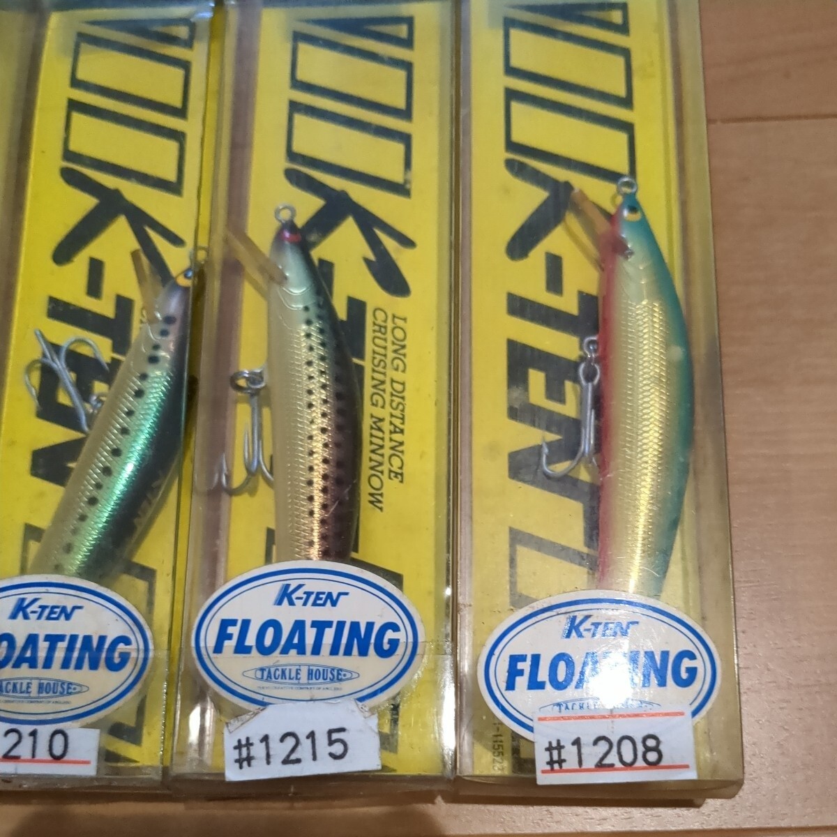 un, wooden Tackle House K-TEN saltwater MKF105, set of 4. Saltwater lures, - Image 3