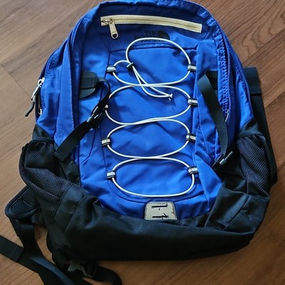 The North Face Borealis Classic Blue Hiking Backpack Nylon Zip Adjustable Straps