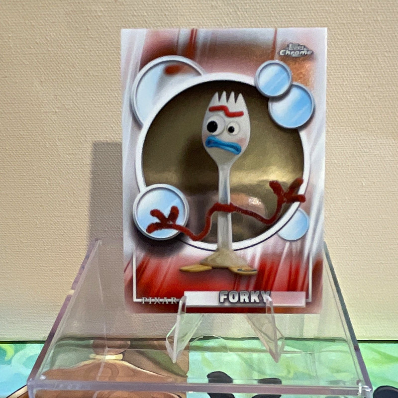 2026 Disney Topps  Chrome Pixar Toy Story 4 Forky #192 Non-Base Trading Card