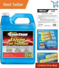 Fuel Treatment Concentrate 128oz Rejuvenate Old Gas Improve MPG Stabilize