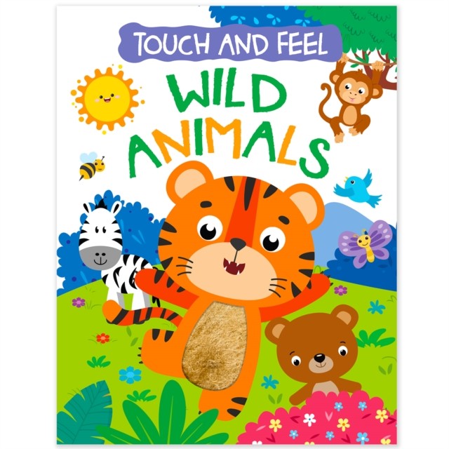Touch & Feel Board Book Wild Animals Int - Image 2