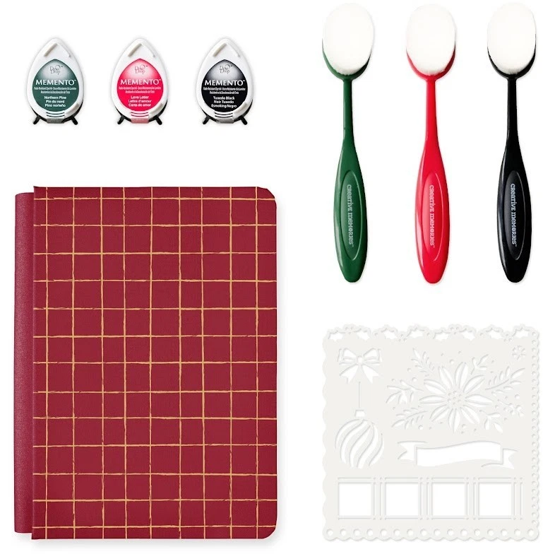 Paquete de tintas y diario de chatarra Creative Memories Merry PROMOCIÓN EXCLUSIVA Foto 2 de 2