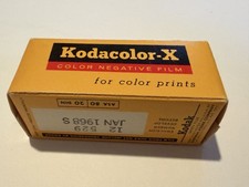 EXPIRED KODAK Kodacolor-X Color Print Film CX 127 Exp Jan 1968