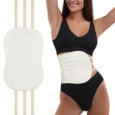 Taoscare Castor Oil Pack Wrap for Stomach Pack, White