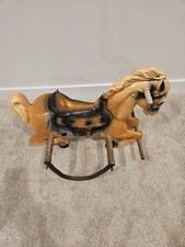 Vintage 1960's Wonder Horse Spring Action Rocking Horse Toy