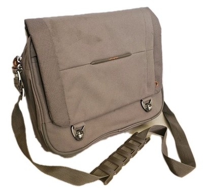 SAMSONITE Laptop Messenger Bag Mid Size Taupe - nie benutzt UVP 115£