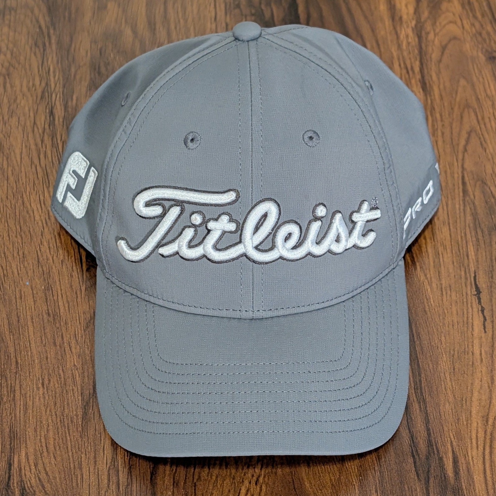 Titleist Performance Golf Hat Gray Adjustable FJ … - image 1