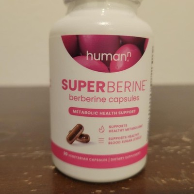 humann SuperBerine Metabolism & Blood Sugar Support 30 Vegetarian Capsules