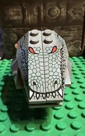 Lego DC Batman Killer Croc Minifigure bat008 7780 The Batboat 2006 Authentic