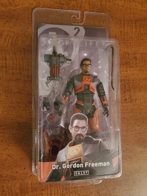 NECA Half-Life 2 Dr Gordon Freeman 7'' Figure 2012 First Release Authentic Sealed