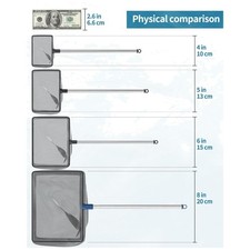 Rust-Resistant Fish Net with Stainless Steel Handle