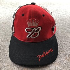Dale Earnhardt Jr Hat Cap Strap Back One Size Multi-Color NASCAR Budweiser 8