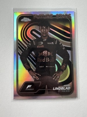 2024 Topps Chrome F3 Arvid Lindblad Sepia Refractor #45
