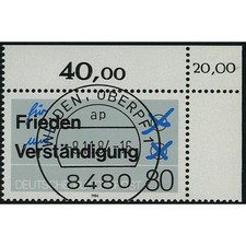 Federal 1984, Mich No 1231 Postmarked Corner Edge Kbwz Graze