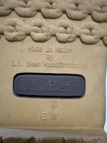 L.L. Bean Bean Boots Women's 9 W Brown Leather Lace-Up Round Toe Ankle Booties - Picture 9 of 10