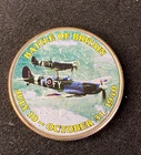 Colorized Kennedy JFK Half Dollar World War II Battle Of Britain Free Shipping