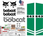 643  Premium Replacement decal sticker kit Fits bobcat 643 skid steer loader.