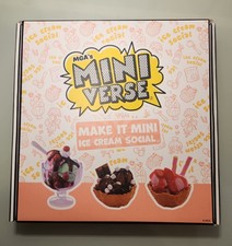 MGA's Miniverse Make It Mini Food/Ice Cream Social Brand NEW
