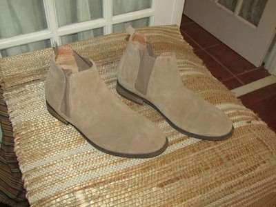 Express Chelsea Boots Mens 11 Brown  Suede Leather Slip On Ankle Boots Genuine Suede Chelsea Boot | Express main image 2