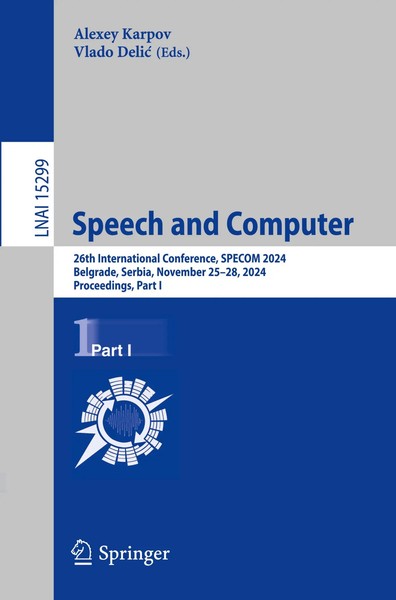 Alexey Karpov (U. A.) | Speech And Computer | Taschenbuch | Englisch (2024)-image