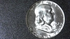 1952 Franklin half dollar - US 90% Silver #0002