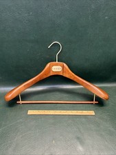 IBIZA Wide Shoulder Wood Clothes Hanger   M  suit, pants closet