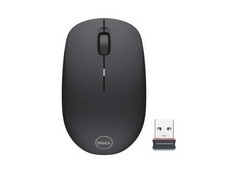Genuine Original DELL WM126 Wireless Cordless Optical Mouse BLACK 