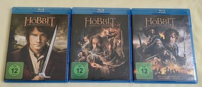 Der Hobbit 1-3 - Die Spielfilm Trilogie - Teil 1+2+3 - Film - Blu-ray