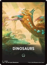 Dinosaurs Theme Card - NM T : J25